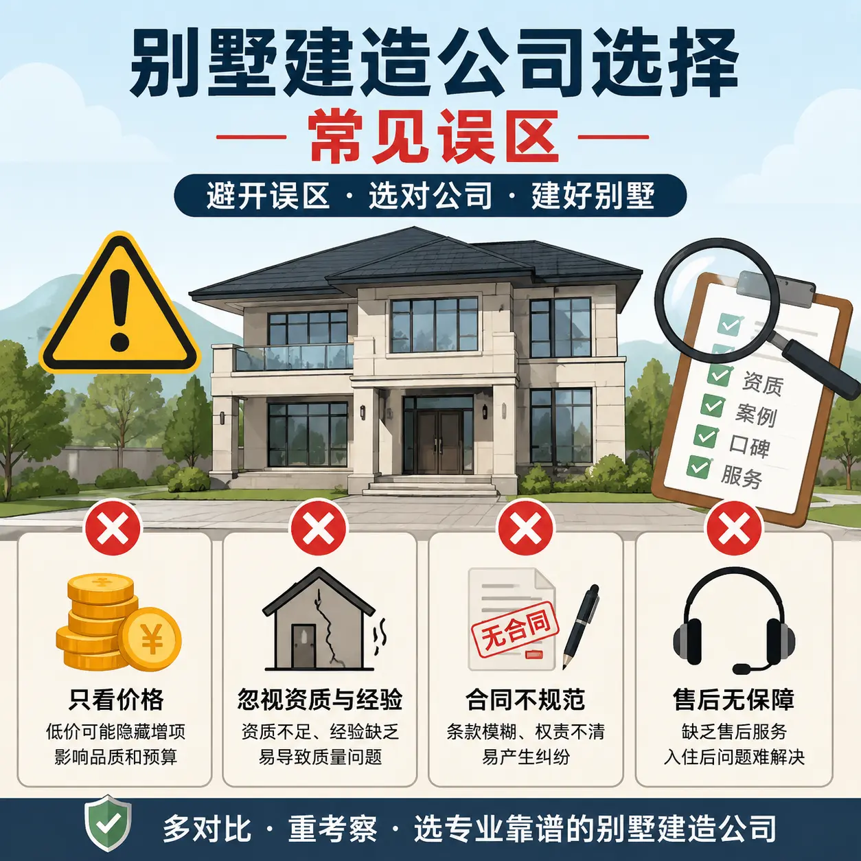 汇川 别墅建造公司推荐：了解市场行情与服务内容