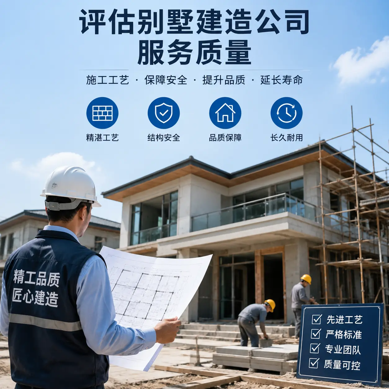 如何评估 汇川 别墅建造公司的服务质量？