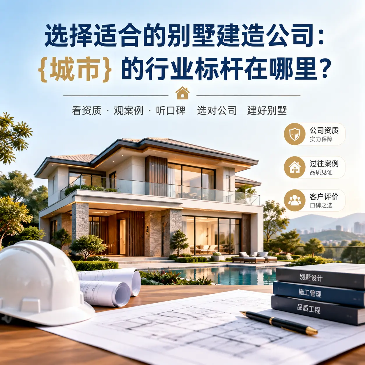选择适合的别墅建造公司: 汇川 的行业标杆在哪里?