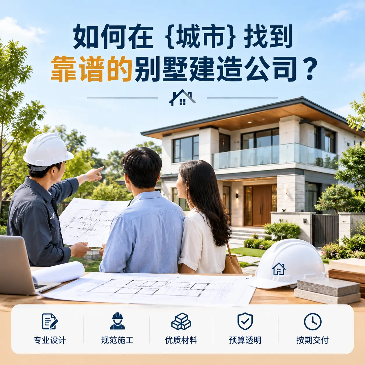如何在 汇川 找到靠谱的别墅建造公司?
