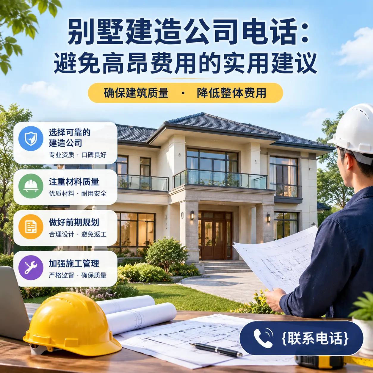 汇川别墅建造公司电话:避免高昂费用的实用建议
