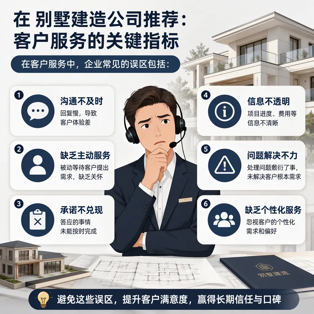 在 汇川 别墅建造公司推荐：客户服务的关键指标