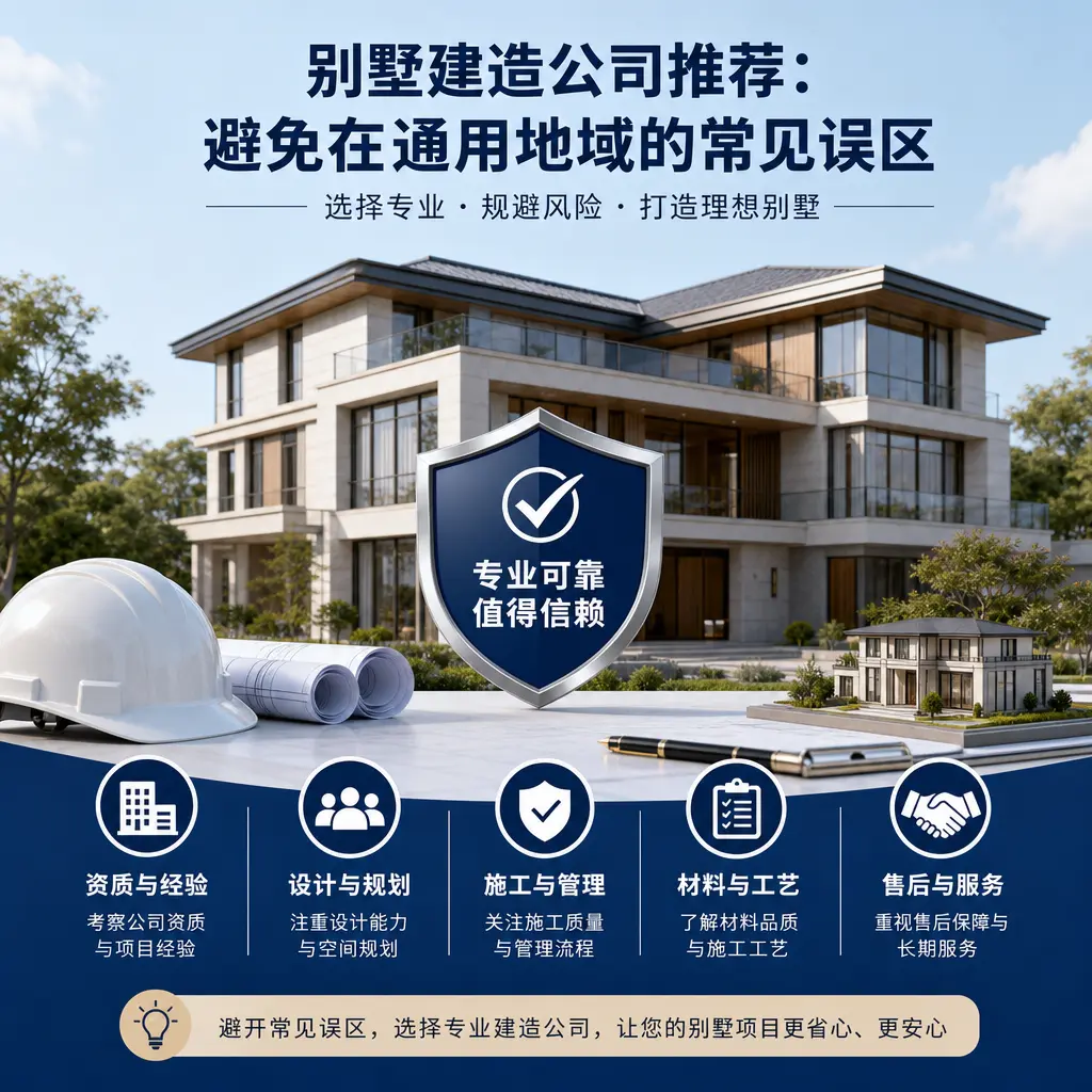 别墅建造公司推荐：避免在 汇川 的常见误区